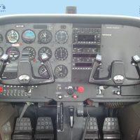 Cessna 172 Cockpit Poster