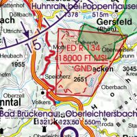 2024 Germany South VFR Chart 1:500 000 - Rogersdata