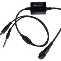 Microlight headset to GA headset Jacks – Micro Avionics