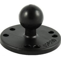 Windscreen Clamp Mount Base + Standard Arm + Round Plate Accessory (RAM-B-259+RAM-B-201+RAM-B-202) (COMBO)