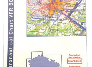 Czech Republic – VFR 500 Chart