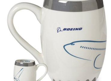 Boeing 737 MAX Engine Mug