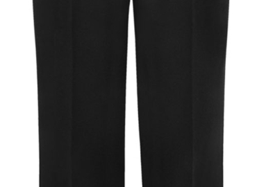 Men’s Pilot Single Pleat Trousers – Black