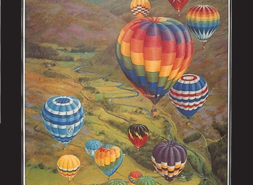 Balloon Poster – Glenisla in August