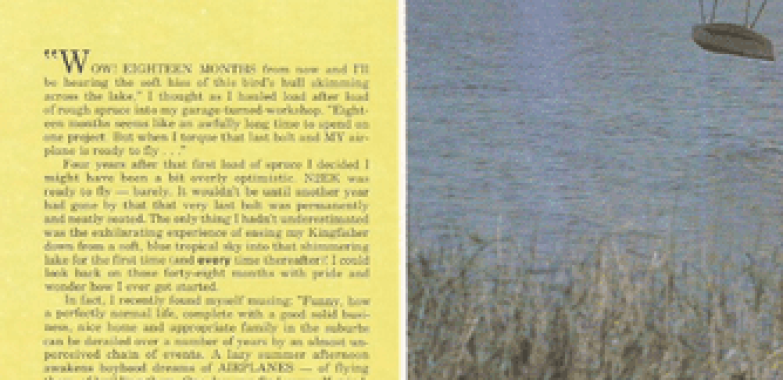 EA-1 Anderson Kingfisher Amphibian Project for sale