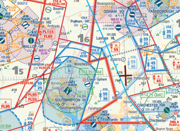 Air Million Zoom Edition 2024 – 1:500 000 Southern England & Wales