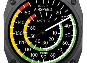 Classic Airspeed Thermometer – 6 inch