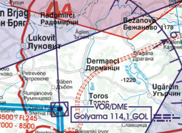 2024 Bulgaria VFR Chart 1:500 000 – Rogersdata