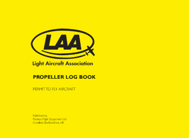 LAA Propeller Log Book