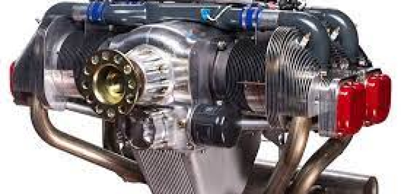Damaged JabIru 2200 engine for sale