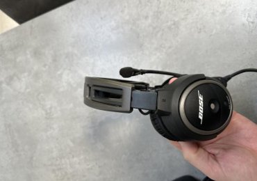 Bose A20 headset with GA plugs – Bluetooth model