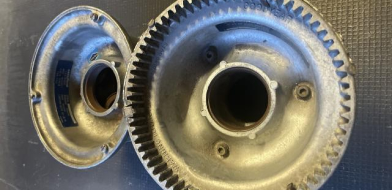 Pair of Good Year main wheels