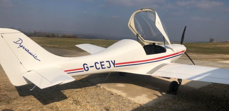 Dynamic WT9 microlight shares , West Yorkshire