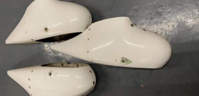 Robin HR200 Wheel Fairings, Full set.