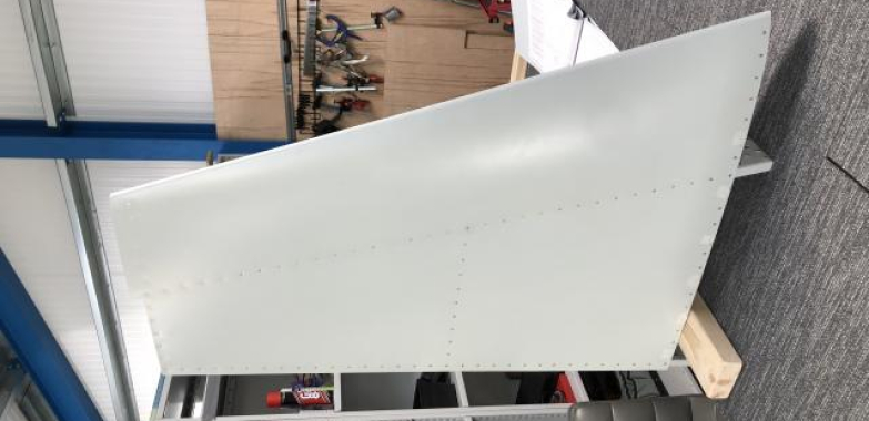 Part built Vans RV14 empennage kit