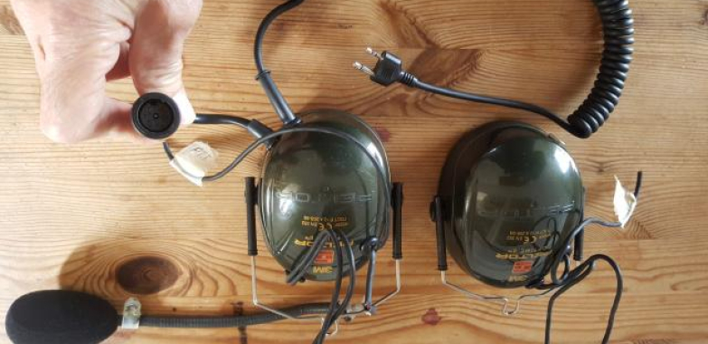 MIcroavionics. peltor optime II.