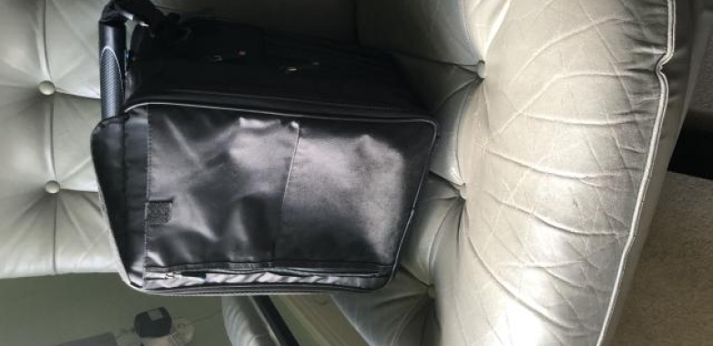 Headset, flight bag, + various