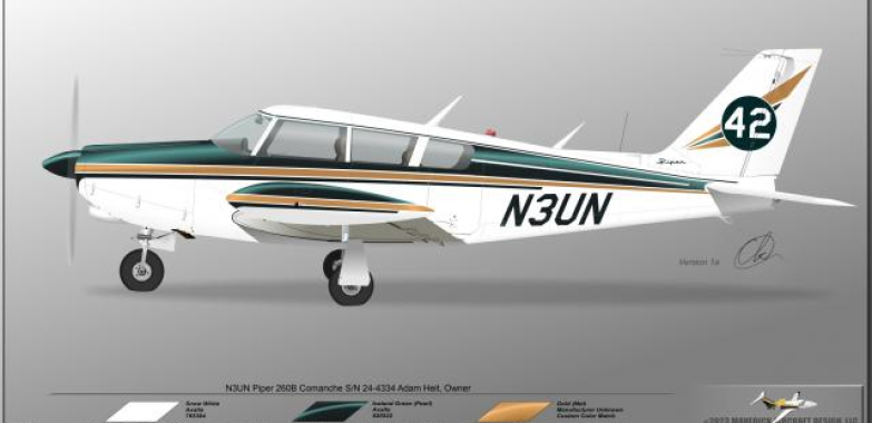 1/4 Share Piper PA-24 Comanche £12,500 Wales