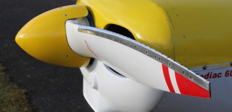 Zenair 601XL, G-CFKH, Lycoming engine and 7 inch GPS