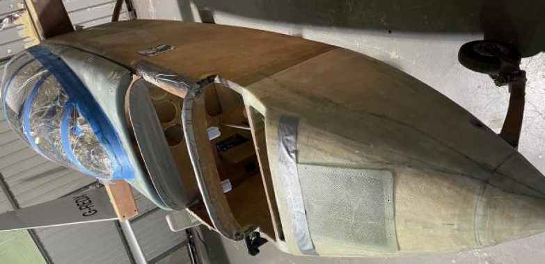 Rutan LongEz 90% completed aircraft