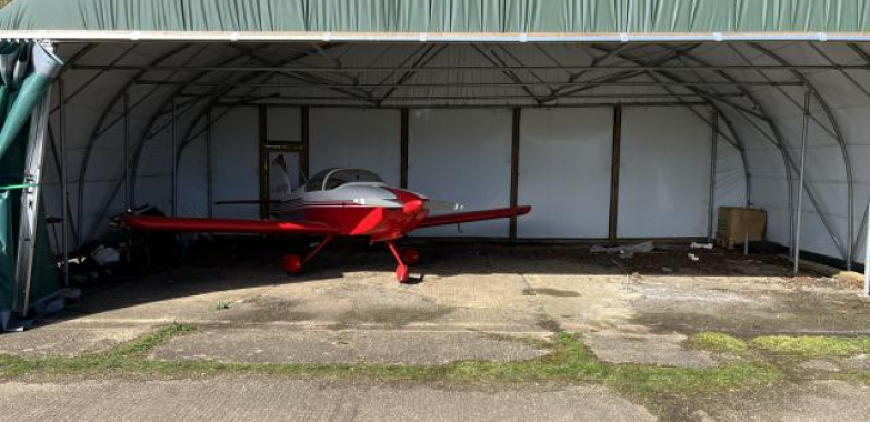 RV-6A and hangar for sale