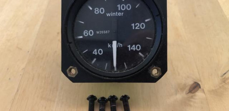 Winter 140 km/hour Air Speed Indicator – £100
