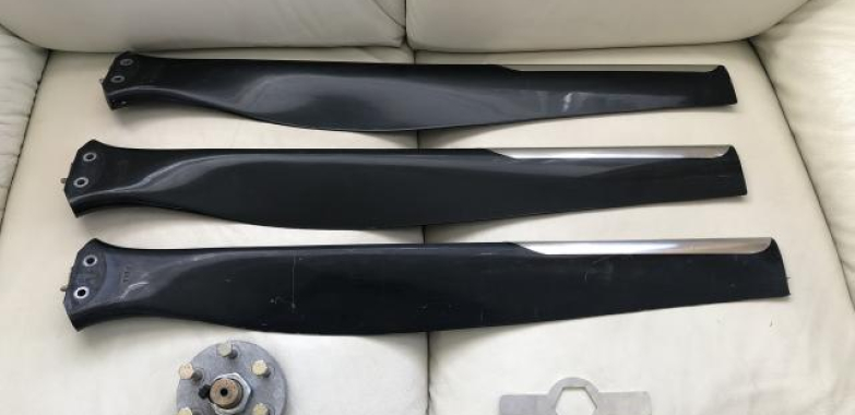 Ivoprop 3 blade pusher prop