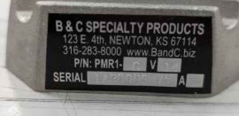 B&C PMR1C-14 Regulator, 14v