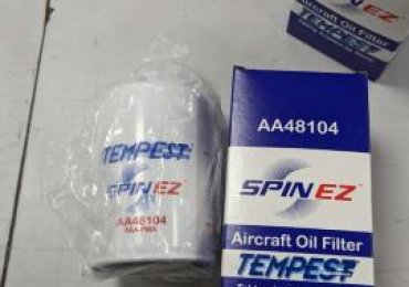 Tempest AA48104 New Oil Filter x2