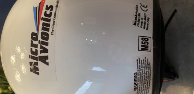 Microavionics helmet size M £160 inc postage