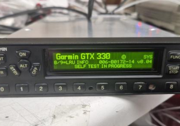 Garmin GTX330 Mode S transponder with encoder and wiring