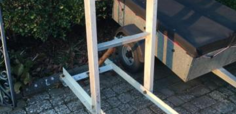 Flat 4 engine build test stand