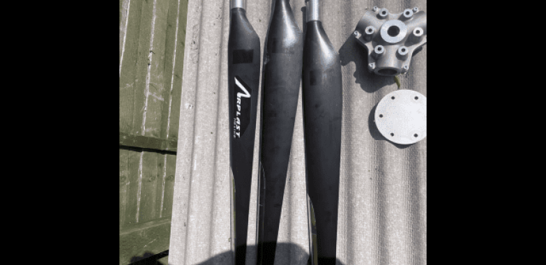 Quantum/Quik propeller and nose cone (prop spinner)