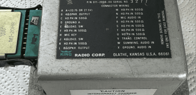 King Radio KA 25A Isolation Amplifier