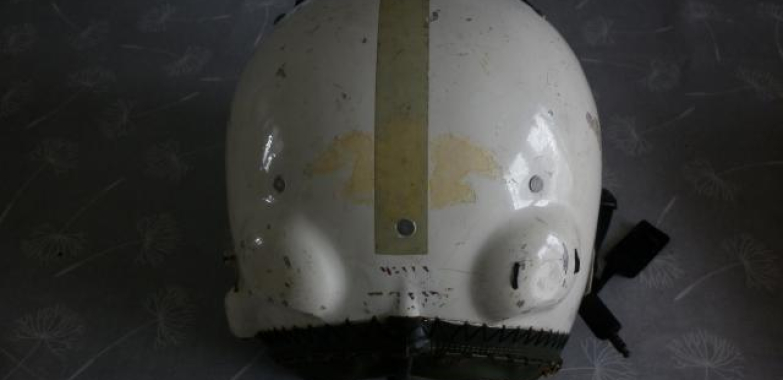 Vintage 1960s Mk3A/B Helicopter Helmet