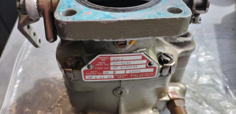 Marvel Schebler carb removed serviceable from Lycoming 0320