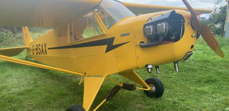 Piper J3C totally restored