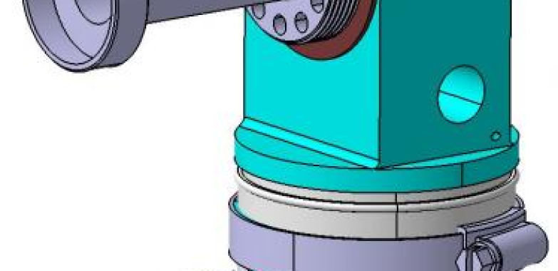 Oil filter adapter, Continental, Aeronca A65 -8