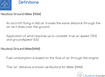 ATPL REVISION NOTES FLIGHT PLANNING – REFRESHER REVISION NOTES