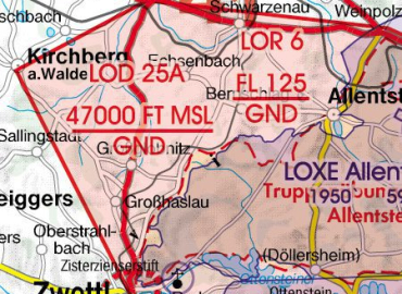 2024 Austria VFR Chart 1:500 000 – Rogersdata  (5D)