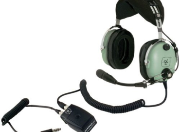 David Clark H10-13HXL Helicopter Headset + FREE Headset Bag