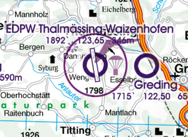 2024 Germany North VFR Chart 1:500 000 – Rogersdata