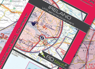 2024 Ireland VFR Chart 1:500 000 – Rogersdata