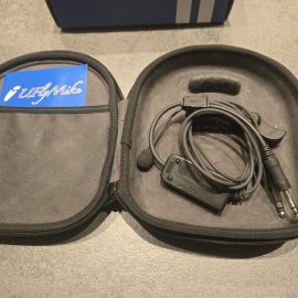 UFlyMike Harmony Aviation Kit for Bose Quiet Comfort QC 35 Dual GA Plugs